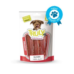 Truly Duck Slices лакомство для собак, с уткой, 90 г