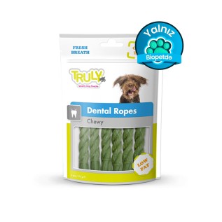 Truly Dental Ropes itlər üçün diş təmizləyən çeynəmə çərəz (iplər), 95 q