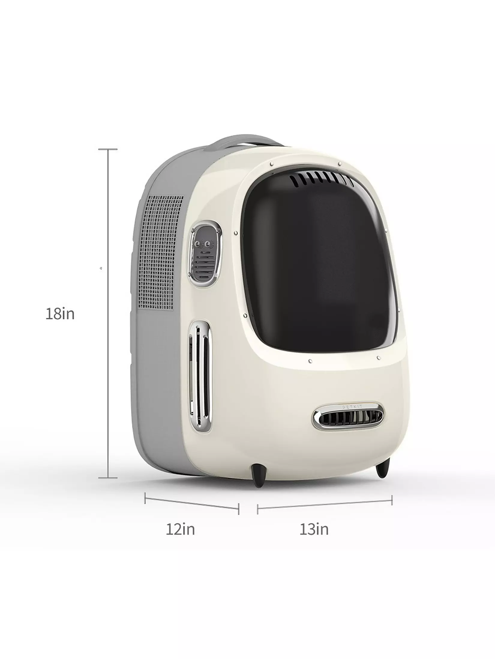 PetKit Breezy 2 Smart. Переноска для кошек 35x27x43 см Белый - Товары в ...