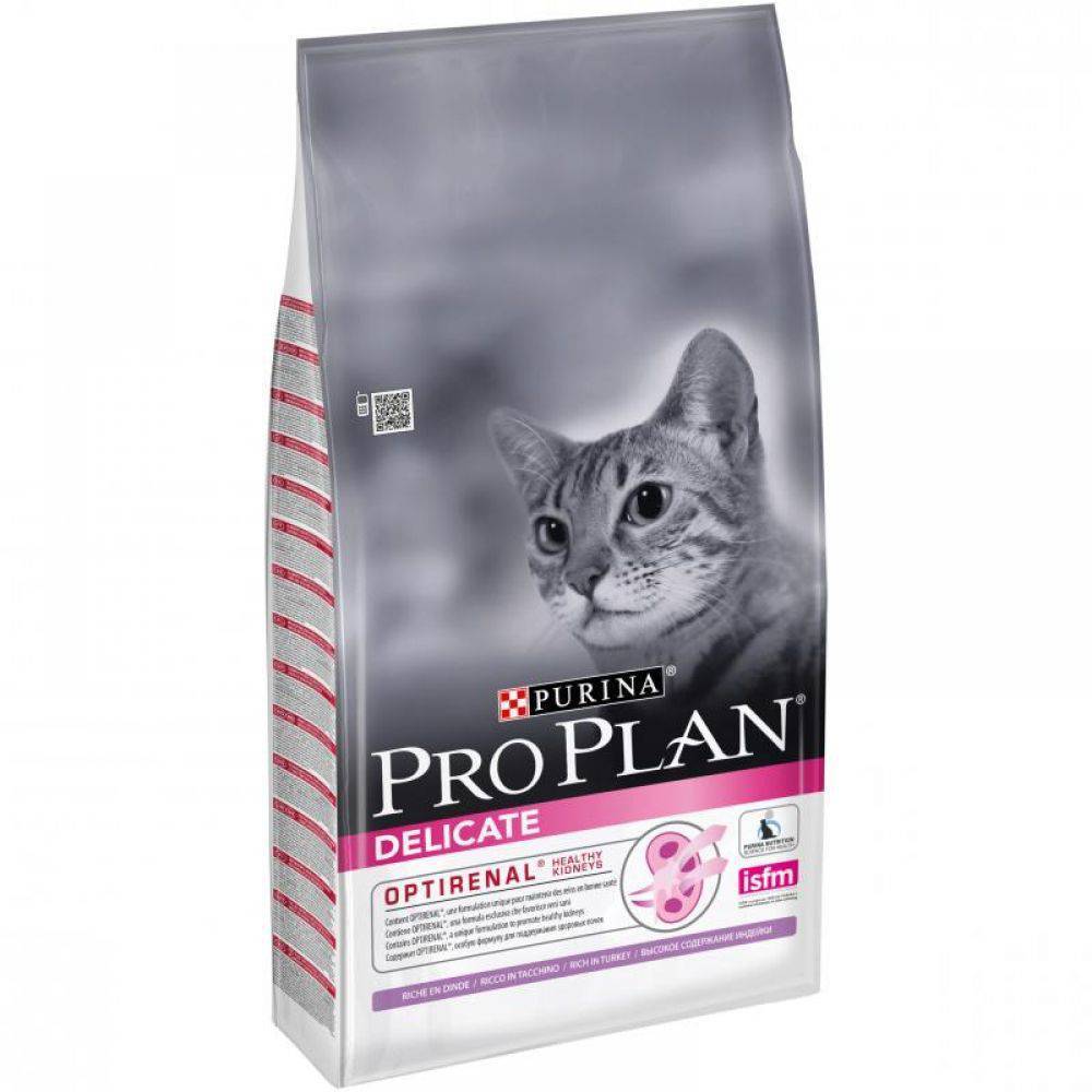 Purina Pro Plan Delicate Сухой корм для кошек с чувствительным ...